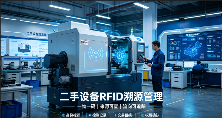 鑫业智能标签 | 二手设备RFID溯源解决方案