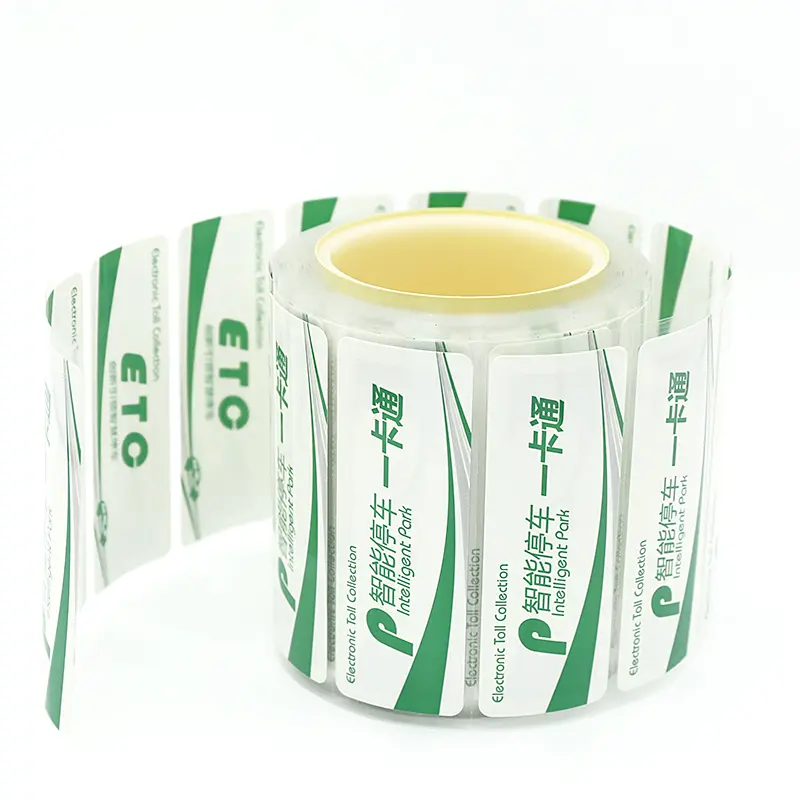 超高频rfid挡风玻璃贴纸标签